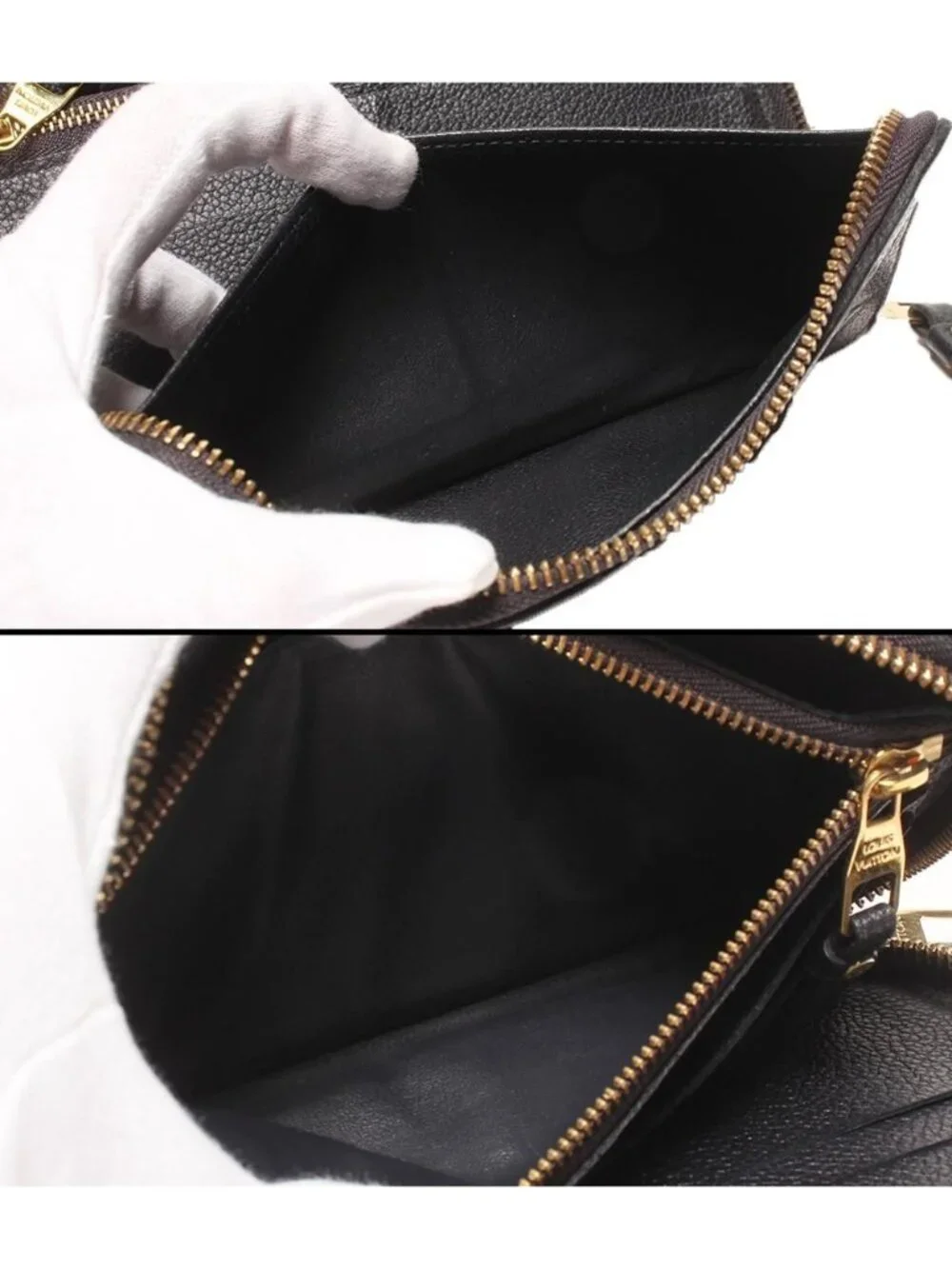 Louis Vuitton Zip Around Wallet Portefeuille Monogram Empreinte